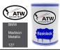 Preview: BMW, Madison Metallic, 127: 500ml Lackdose, von ATW Autoteile West.